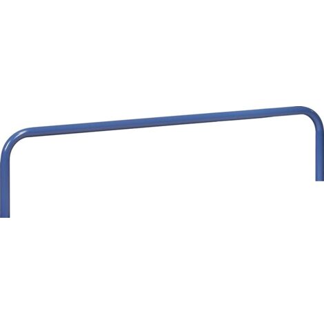 [GEBRAUCHT] Fetra Einsteckbügel Halterung Plattenwagen L1200x H300mm Stahlrohr Brillantblau  B-Ware (1/2)