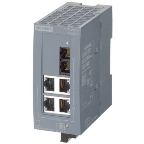 [NEUWERTIG] Siemens 6 Gk5004 1 Bf00 1 Ab2 Industrial Ethernet Switch Netzwerk Router Switch B-Ware (1/2)