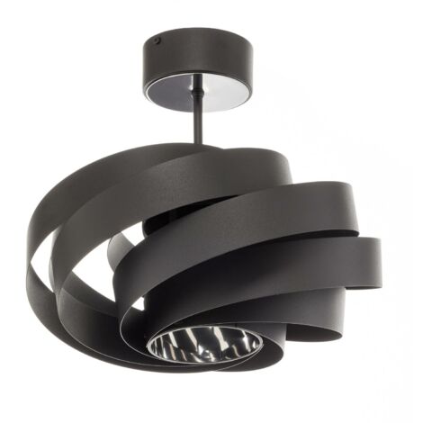 [GEBRAUCHT] Euluna Deckenlampe Vento Deckenlampe Lampe Leuchte E27 Metall Schwarz ø 40 Cm B-Ware (1/2)