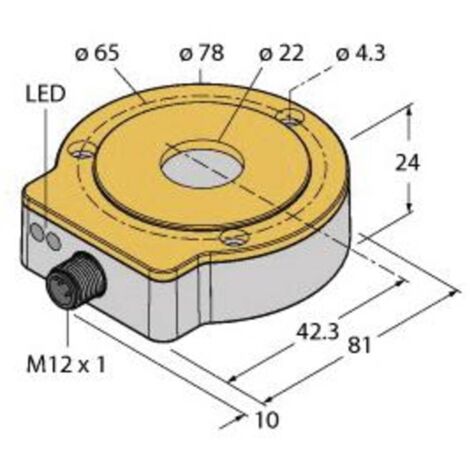 [NEUWERTIG] Turck Inkremental Drehgeber Inkrementalgeber Geber B-Ware (1/2)