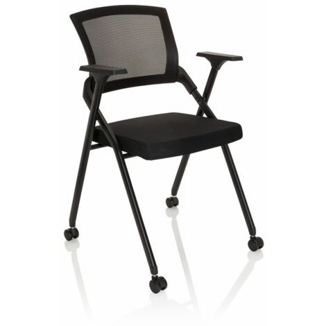 [GEBRAUCHT] Hjh Office Besucherstuhl Klappstuhl Priority Ii Stoff Bürostuhl Netzstoff St417 B-Ware