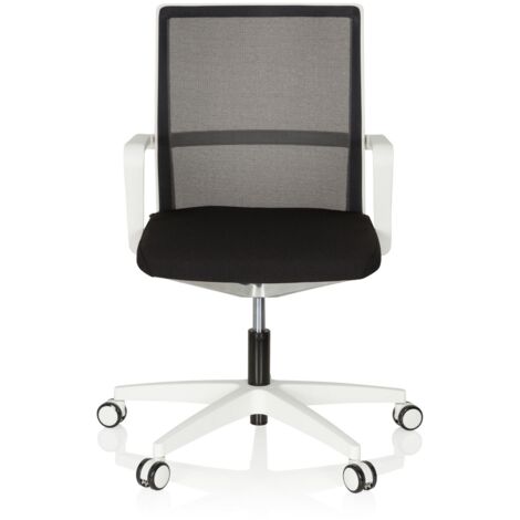 [GEBRAUCHT] Hjh Office Bürostuhl Drehstuhl Stuhl 3 D Netzstoff Weiss Schwarz Armlehnen Netz B-Ware (1/2)