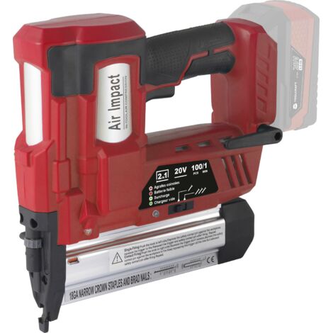 [GEBRAUCHT] Toolcraft Akku Nagler Kabellose Nagelpistole Inkl Akku Lampe Ohne Akku Ladegerät B-Ware (1/2)