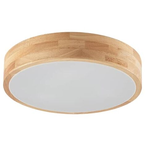 [NEUWERTIG] Lindby Tanju Deckenlampe Hängelampe Licht Deckenlicht Eichenholz ø 40 Cm E27 847 B-Ware (1/2)