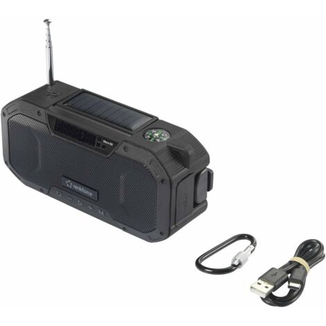 [NEUWERTIG] Renkforce Rf Cr 300 Outdoorradio Radio Ukw Mw Notfallradio Bluetooth Solarpa238 B-Ware (1/2)