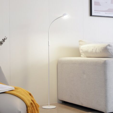 [GEBRAUCHT] Lindby Led Stehleuchte Maori Weiß Metall Cct Dimmbar Stehlampe Lampe Leuchte B-Ware