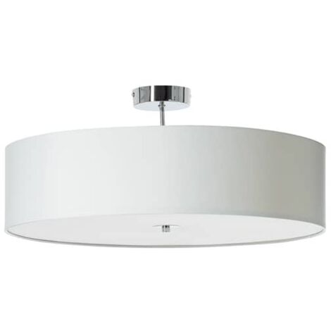 [NEUWERTIG] Brilliant Textil Deckenlampe Andria Deckenlampe Deko Deckenlicht E27 60cm Weiß B-Ware
