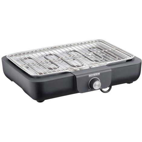 [NEUWERTIG] Severin Tischgrill Grillgerät Grillrost Pg 8554 Elektrogrill Grill Küchengerät B-Ware (1/2)