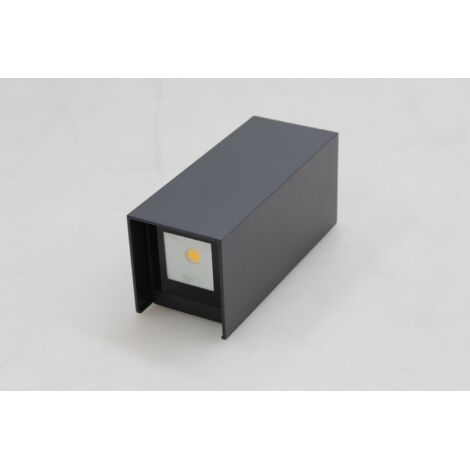 [NEUWERTIG] Paulmann Flame Außenwandleuchte Wandleuchte Terrassenleuchte Lampe Anthrazit B-Ware (1/2)