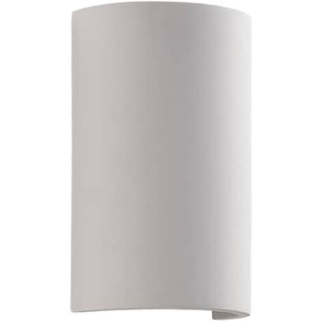 [NEUWERTIG] Lindby Colja Gipswandleuchte Wandleuchte Wandlampe Wandlicht Lampe Weiß Halbr219 B-Ware