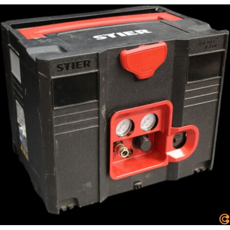 [GEBRAUCHT] Stier Marken Systainer Kompressor Koffer Skt 160 8 6 ölfrei ...