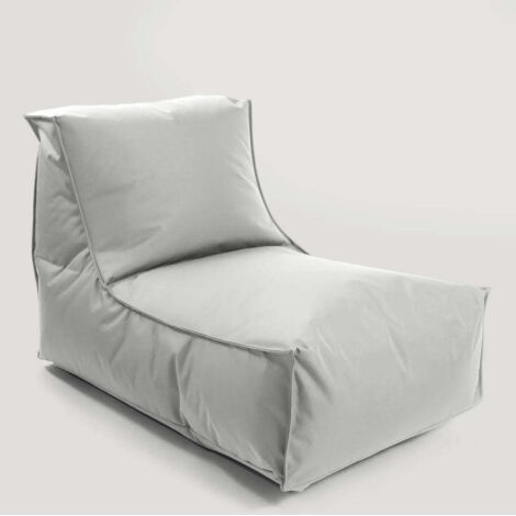 [NEUWERTIG] Mokebo Sitzsack Pouf Indoor Outdoor Der Sundowner Hellgrau Möbel Sitzmöglichkeit (1/2)