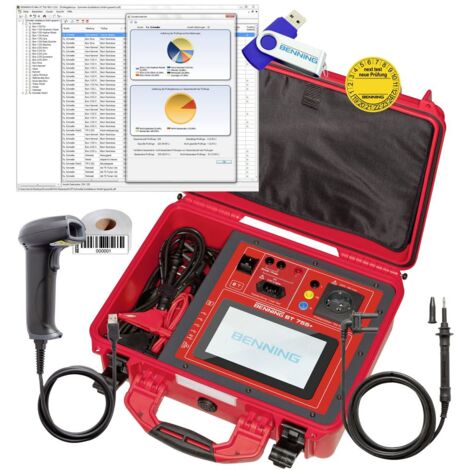 [GEBRAUCHT] Benning Gerätetester Set Zur Prüfung Elektrischer Medizinisch Elektrischer Gerät B-Ware (1/2)