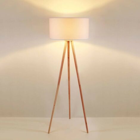 [GEBRAUCHT] Lindby Stoff Stehleuchte Charlia Stehlampe Standleuchte Lampe Leuchte E27 H615 B-Ware