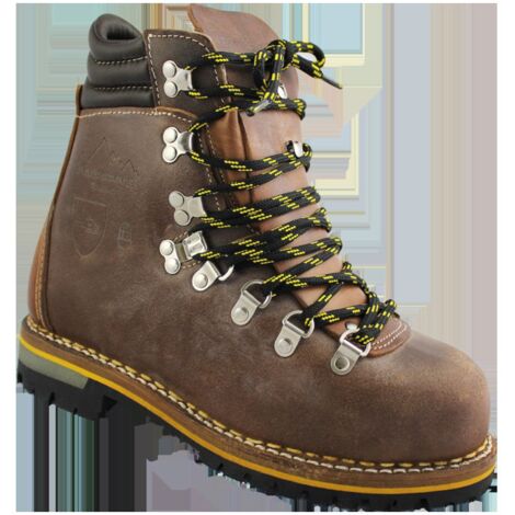 [NEUWERTIG] B-Ware Remisberg Forststiefel Stiefel Arbeitsschuhe Juchten Rindleder Größe 45 Braun