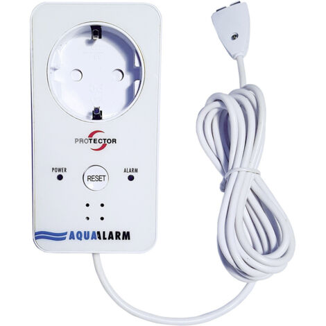 Protector WA-5 AquaAlarm Wassermelder mit externem Sensor netzbetrieben