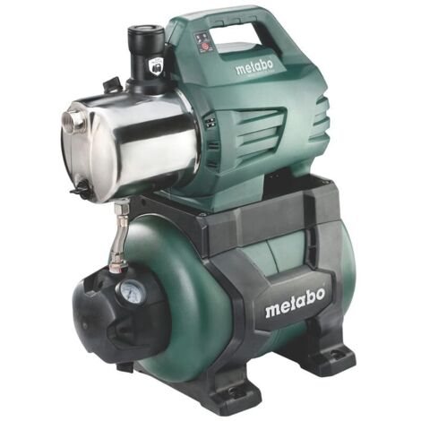 Metabo Hauswasserwerk HWW 6000/25 Inox – Max. Förderhöhe 25m – Pumpendurchsatz 6000l/h – Druckschalter für automatische Aktivierung (1/10)