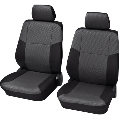 HP Autozubehör 22304 Schonbezug Sylt VS 4tlg. Sitzbezug 4teilig Polyester Schwarz Fahrersitz, Beifah (1/2)