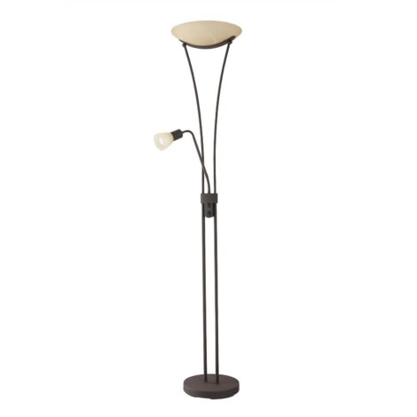 Stehlampe "Felicia" aus Metall für Wohnzimmer & Esszimmer von Lindby (1/5)