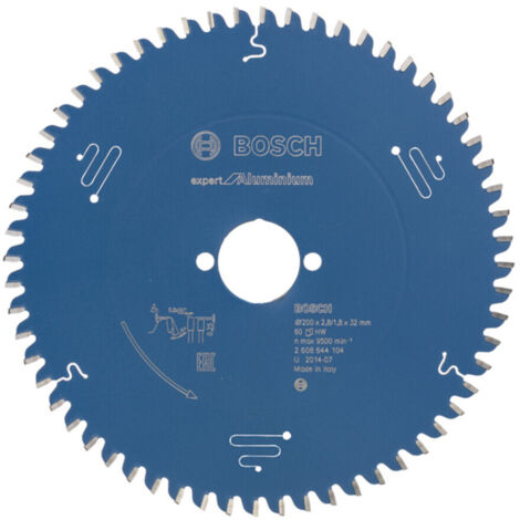 Bosch Kreissägeblatt Expert for Aluminium 200 x 32 x 2,8 mm 60