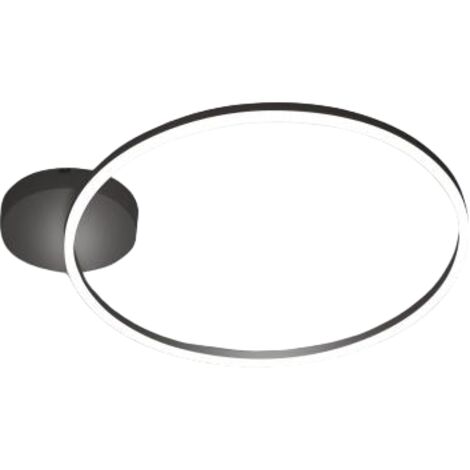 GIOTTO moderne LED-Deckenleuchte 36W schwarz 3508-61-101 Fabas Luce