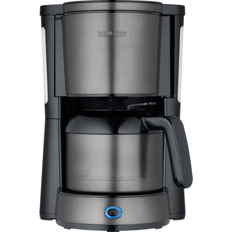 KA 9343 Kaffeemaschine 10 Tassen 1000W dark inox Thermokanne