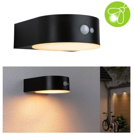 Paulmann Solar LED Außen-Wandleuchte Eileen mit Bewegungsmelder Wandleuchte