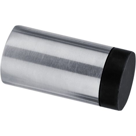 DENI Wandtürpuffer,Länge 90 mm, Ø30,Edelstahl matt (1/3)