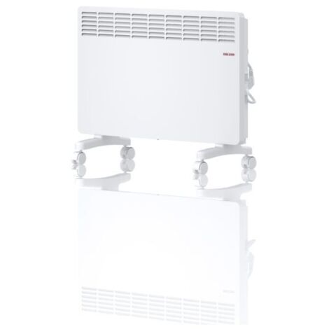 STIEBEL ELTRON neue Elektroheizung EG-50-TR2-PM Standgerät für ca. 25 m², TÜV geprüft, Konvektor-Heizung mit einfacher Regelung, 2 kW, energiesparend, Rollen, 204450