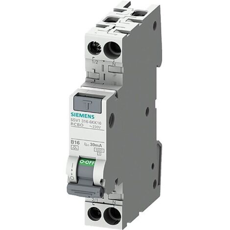 Siemens 5SV13167KK16 Fehlerstromschutzschalter 16 A 230 V