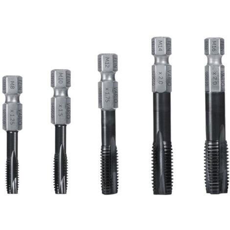 Fein VARIO Gewindebohrer-Set für Durchgangslöcher