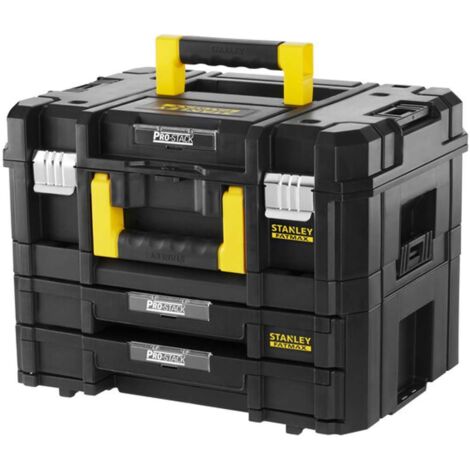 PRO-STACK Set - Koffer und Koffer mit 2 Schubladen PRO-STACK - 21,5 l - max. 45 kg - FATMAX - STANLEY, FMST1-71981