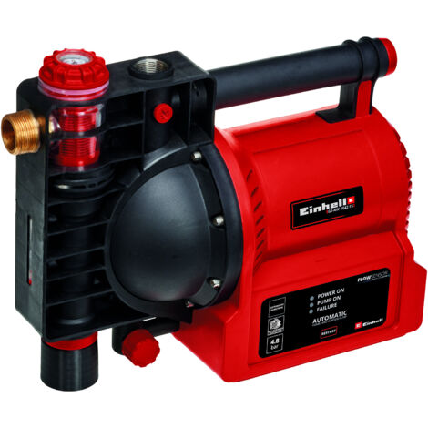 Einhell Hauswasserautomat GE-AW 1042 FS (1.050 Watt, Wasserfüll-/Schmutz-/Sauganzeige, Trockenlaufsicherung, Flow-Sensor, Thermo-/Brühschutz, Rückschlagventil) (1/5)