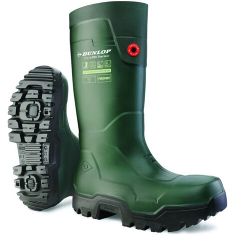 Dunlop FieldPro Thermo + Green, CI CR SR F0 LG, S5L, Gr. 49 Purofort (1/5)