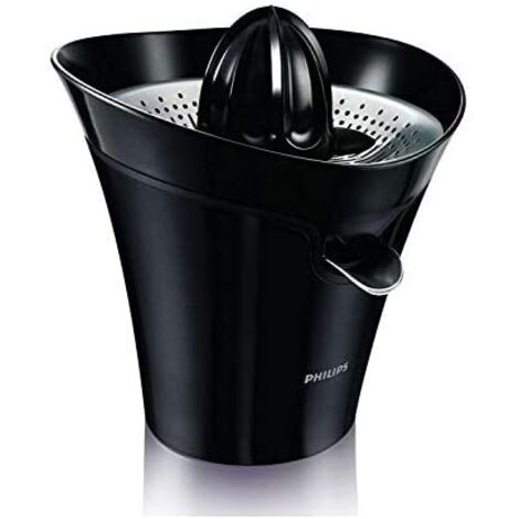 Philips Avance HR2752/90 Entsafter, 85 W, besonders leise, Anti-Tropf-System + Viva Collection Toaster, 950 W, 1 Liter, Edelstahl, Schwarz/Silber (1/5)