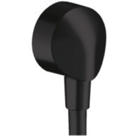 Hansgrohe Fixfit - Wandanschluss E ohne Rückschlagventil, schwarz matt 27454670 (1/5)