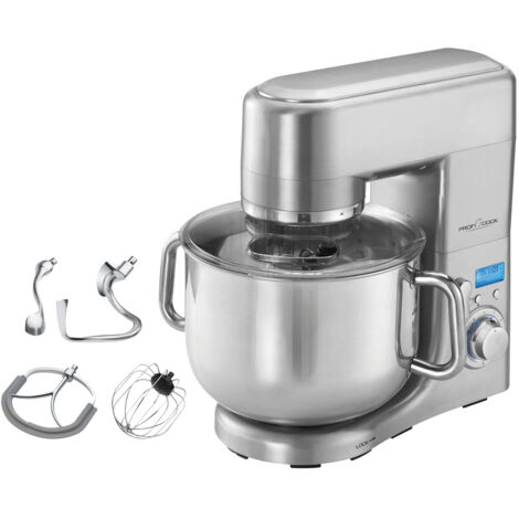ProfiCook PC-KM 1096 Küchenmaschine silber 10L 1500W