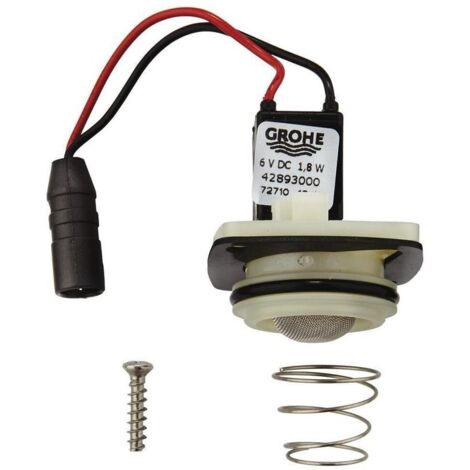 Grohe Magnetventil für Tectron Urinal-Infrarot-Elektronik Aufputz, mit Schmutzfangsieb, Betriebsspannung 6V, 42893000 (1/6)