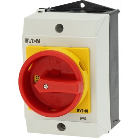 Eaton T0-1-8200/I1/SVB Wartungsschalter für Bodenbefestigung, verriegelbar  690 V  Rot 1 St. (1/5)