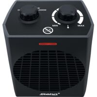 Steba FH 504 Schwarz Heizlüfter 2000W 3 Stufen Überhitzungsschutz Thermostat