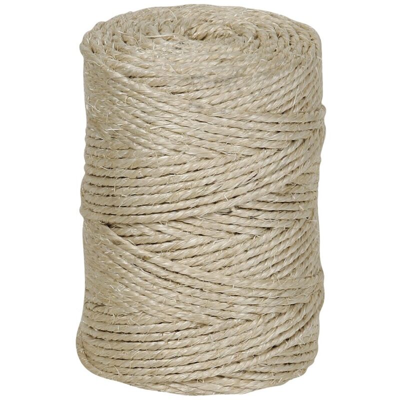 Fil De Sisal Naturel - STW21, Longueur 75 Mètres, Pour Jardin Et Artisanat