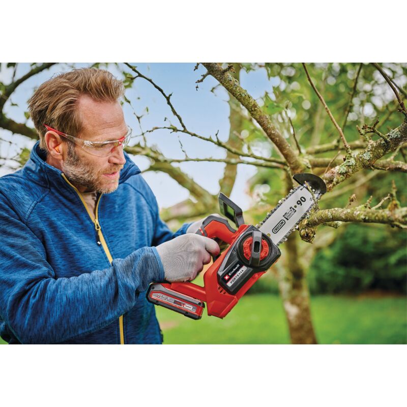 Einhell Professional Elagueuse Sans Fil FORTEXXA 18/20 TH Solo - Power X- Change (18V, Moteur Sans Charbon, Régime Max 3 800 Tr/min Max) Livré Sans Batterie Ni Chargeur