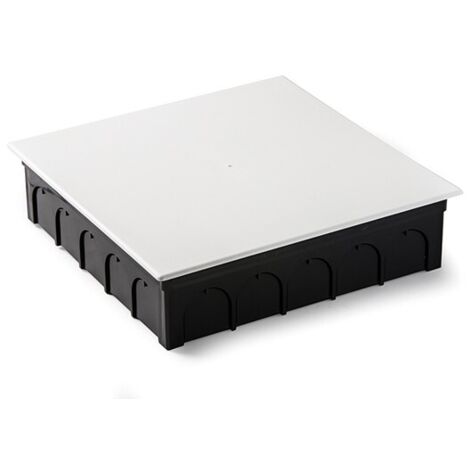 BOÎTE D'ENCASTREMENT CARRÉE AVEC GRIFFES - 250X250X65