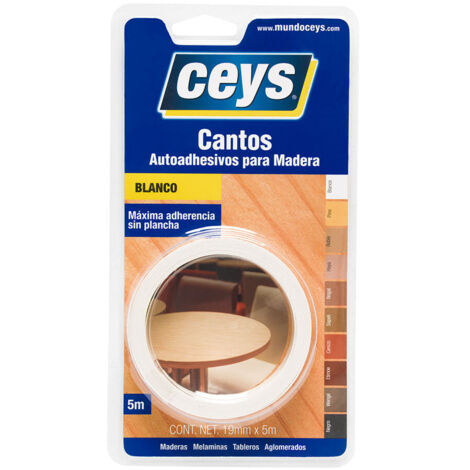 Rouleau Bord Autocollant Ceys Blanc Bordure Auto-adhésive Décorative - Ceys (1/2)