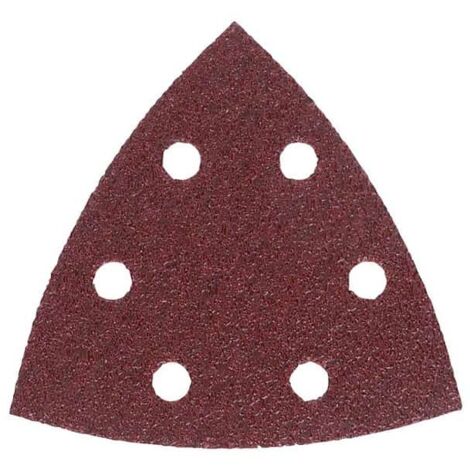 Bosch Accessories 2608621686 Feuille abrasive Delta Grain 80 (L x l) 93 mm x 93 mm 5 pc(s)