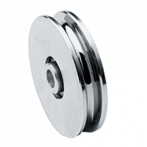 Poulie à canal 10mm – Ø 60 mm – Pour portes basculantes – Installation facile – Supporte jusqu'à 375 kg – Ebro