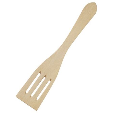 SPATULE EN BOIS RAINURÉE - 30 CM (1/2)