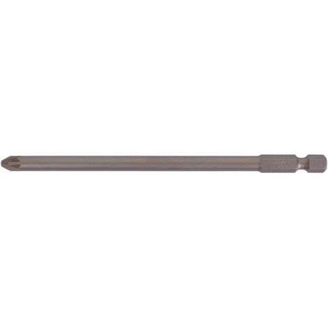 10 Embouts longs 110 à 141 mm POZIDRIV (Pz) Ø 6 mm Hexa 1/4'' MAKITA P-13580 (1/5)