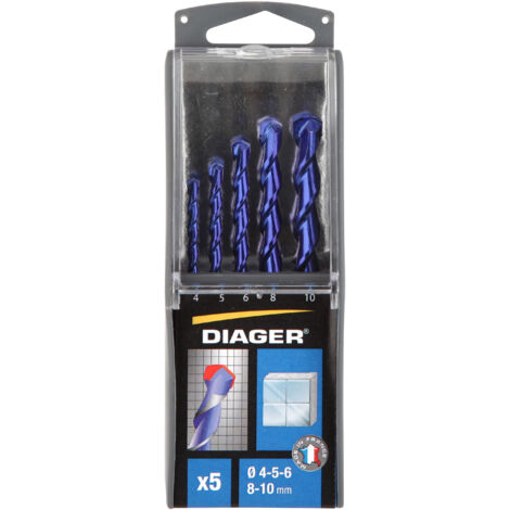 FORET CÉRAMIQUE JEU 5 PCS - 4-10 MM (1/2)