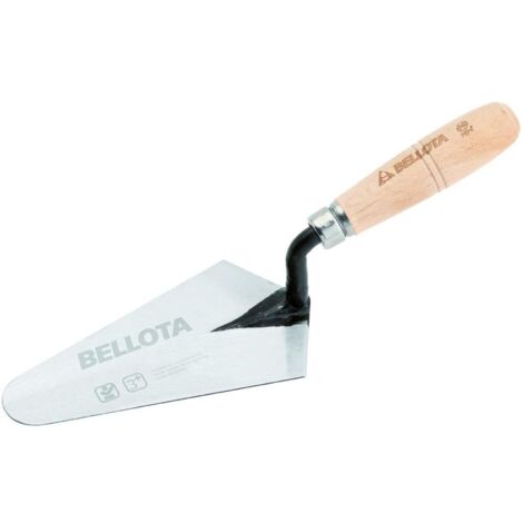 Bellota – Truelle 5842-J en acier forgé – Manche bois ergonomique – Durabilité optimale pour maçonnerie exigeante – Garantie totale contre la casse